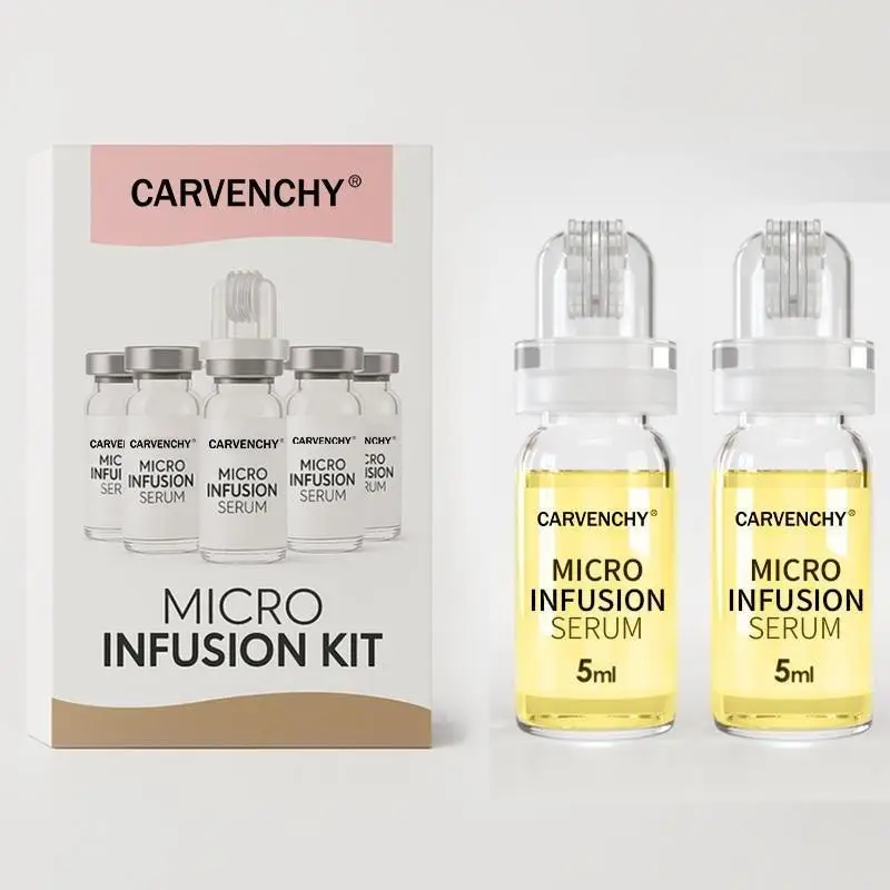 Korean Micro Molecule Serum Kit Collagen & Hyaluronic Acid Anti-Aging Anti-Wrinkle Firming Hydrating Pore Minimizer