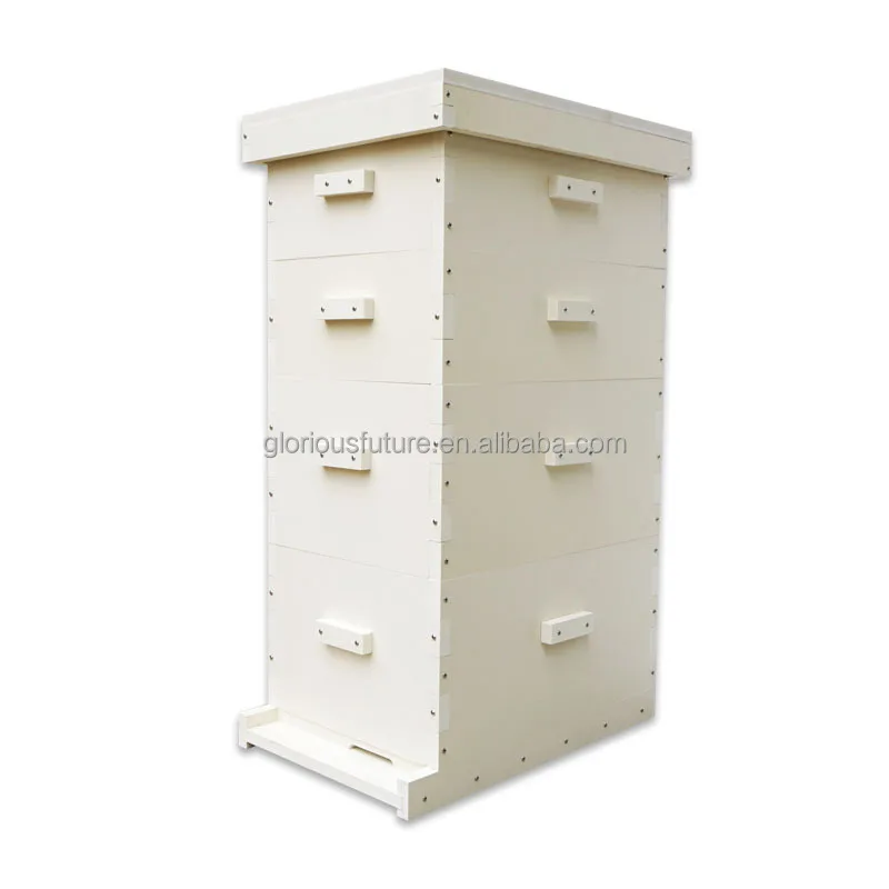 Cheap Price PVC Bee Hive Beekeeper Equipment 4 layer Bee Boxes 8-Frame Plastic Beehive For Sale