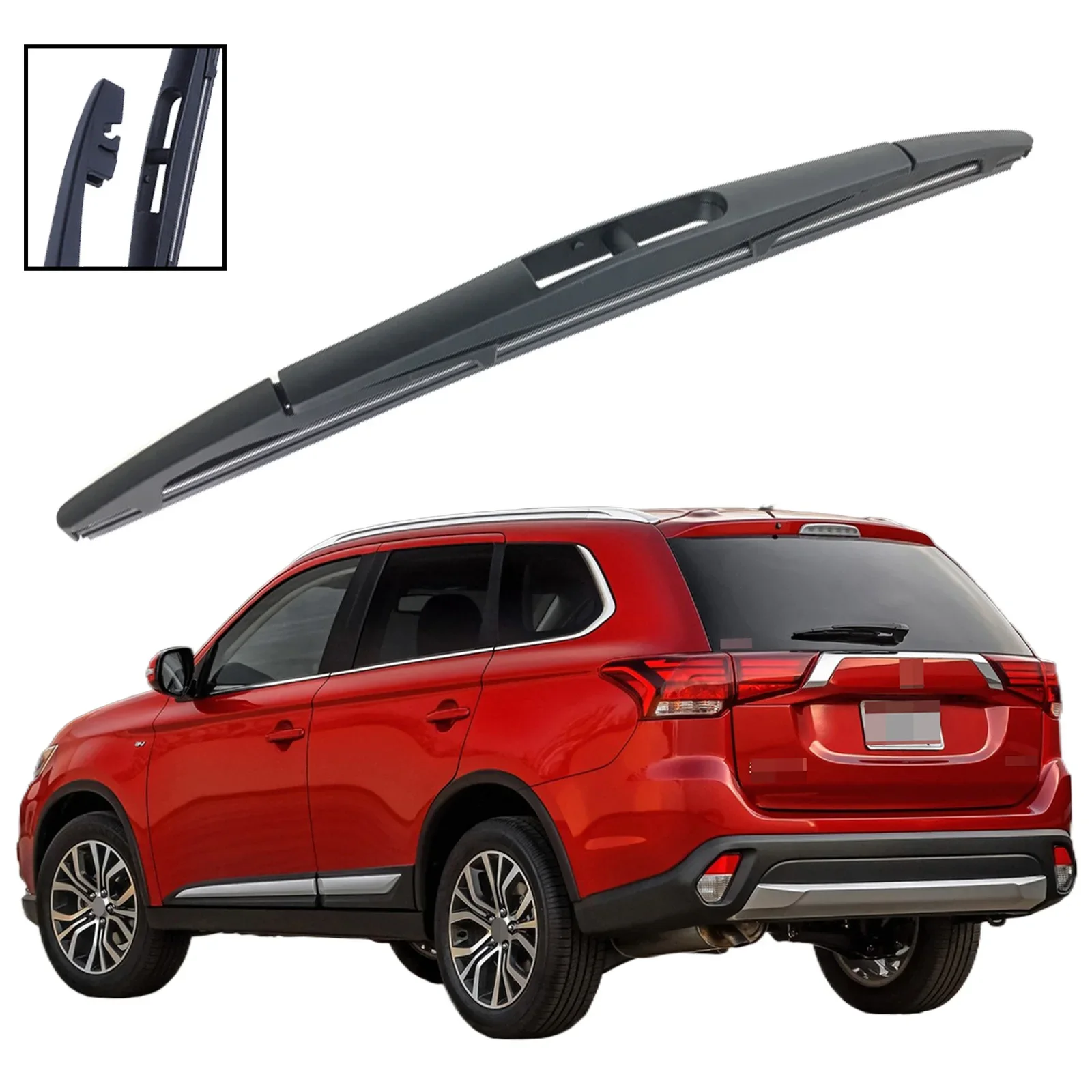 

12" Rear Windshield Windscreen Washer Wiper Blade For Mitsubishi Outlander 2012-2020 Car Accessories Accsesories