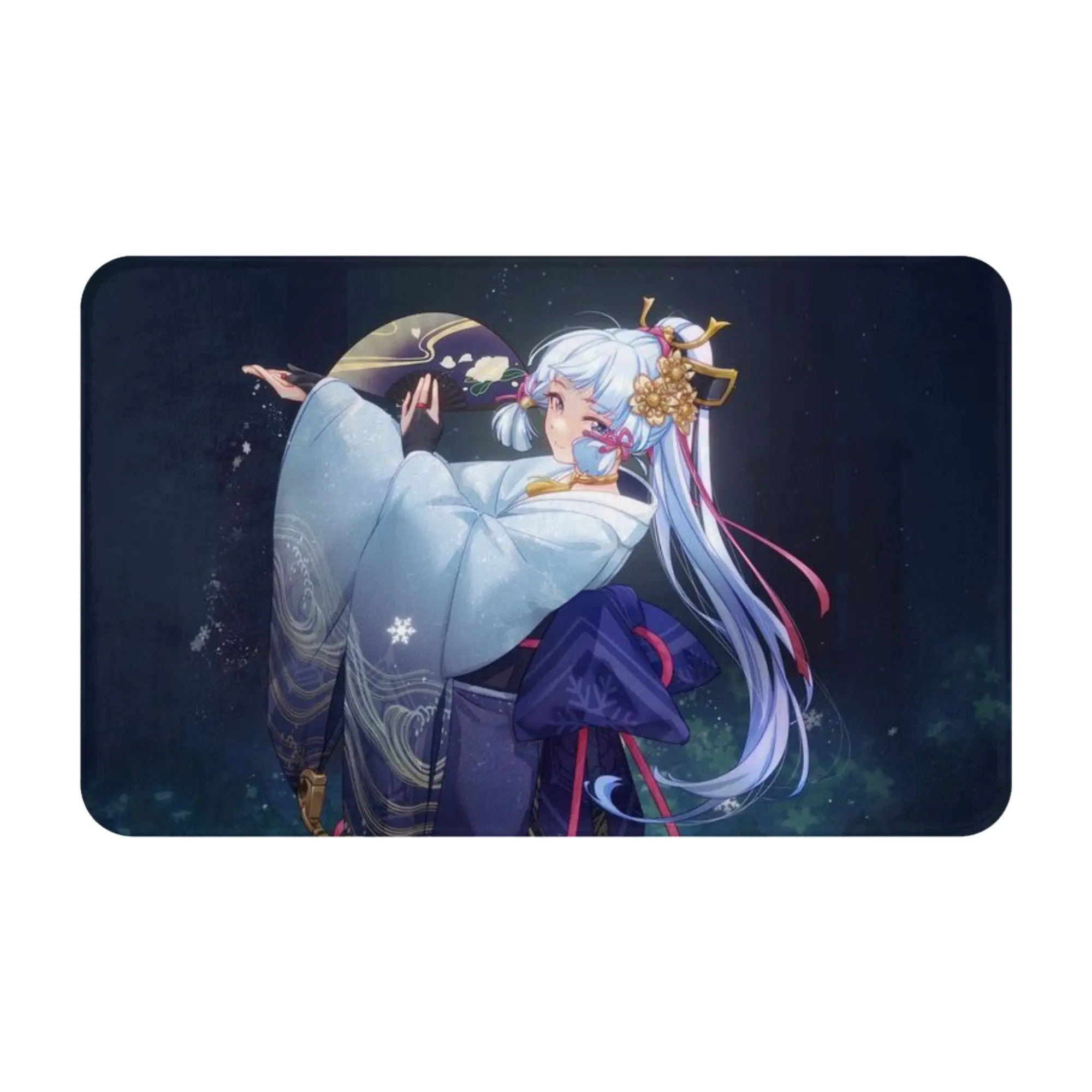 Dancing Under The Night Sky Anti-Slip Doormat Bath Mat Ayaka Indoor ModernDecor