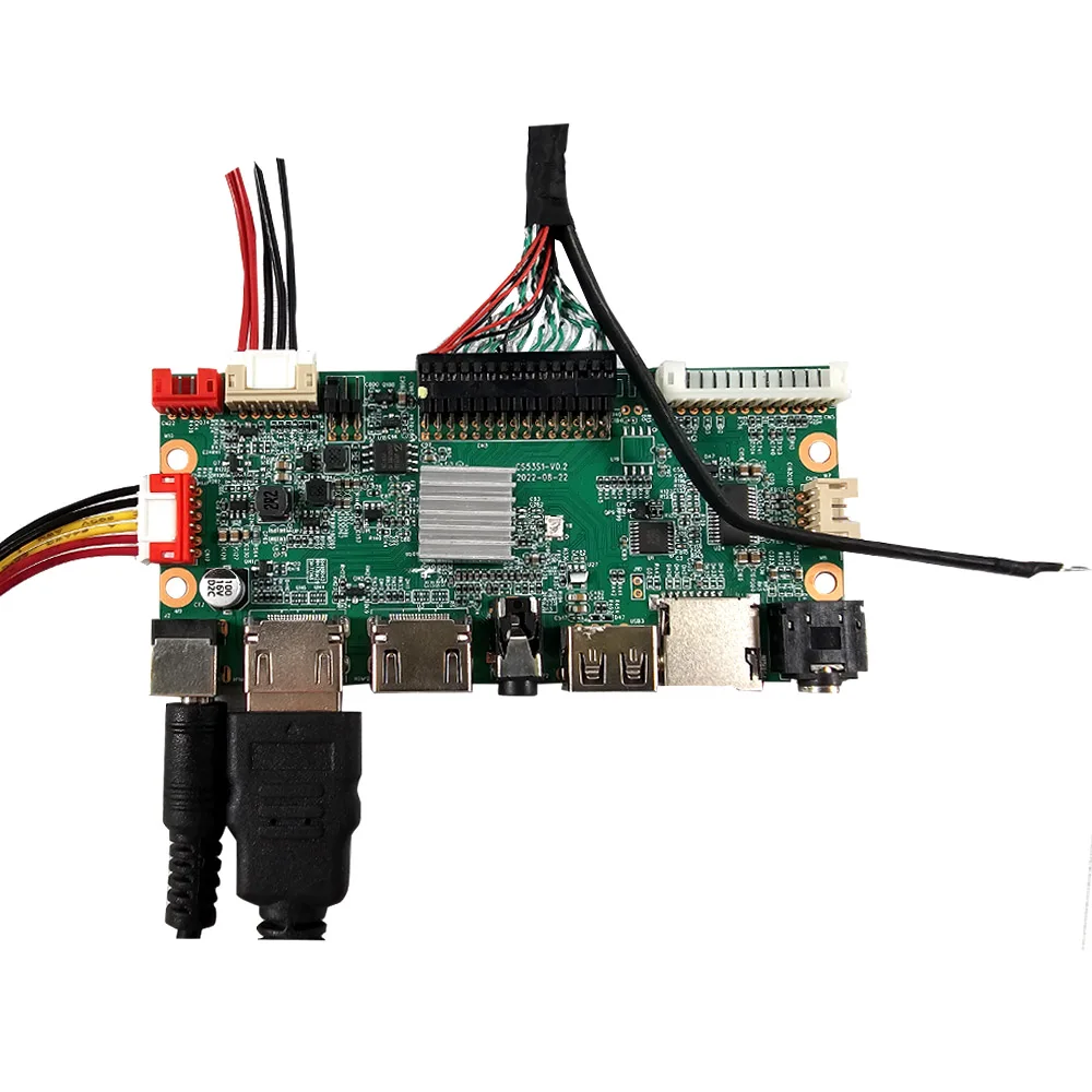 High Bright Outdoor Lcd Display 28" Dv280fbm-Nb2 1920x360 Lcd Stretched Bar Display Kit With Hd-Mi Usb Sd Lcd Controller Board