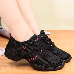 Light Breathable Women's Sneakers Dancing Shoes Soft Outsole Designer Shoes For Woman Jazz Dance Shoes Gym Trainer Zapatos Mujer