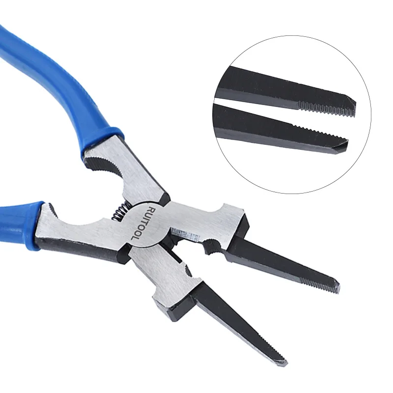 Multipurpose Welding Plier Wire Cutting Flat Mouth Plier Welding Tool Electronic Repair Circuit Board Tool