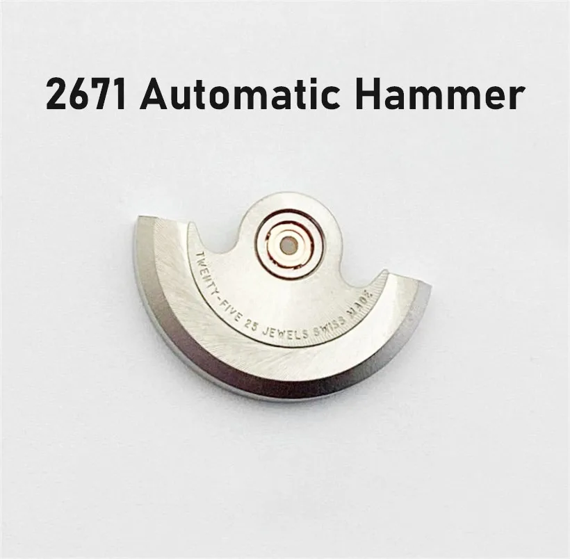 Watch Accessories Are Suitable For 2671 Movement Original disassembly Automatic Hammer With Bearing Automatic Pendulum Tuo Parts