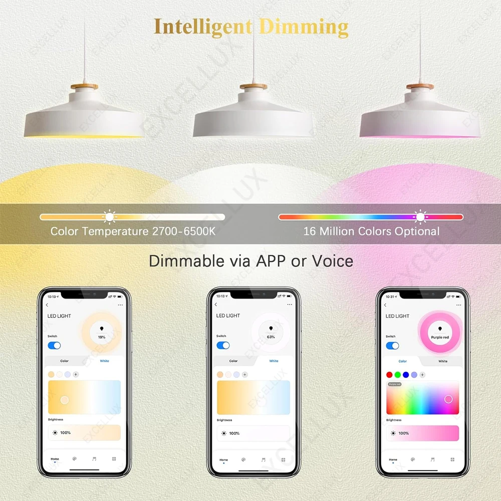 ZigBee GU10 WiFi Smart LED lampadine RGB W + C 5W lampade dimmerabili EWelink Control lampadina Spot funziona con Alexa Google Alice