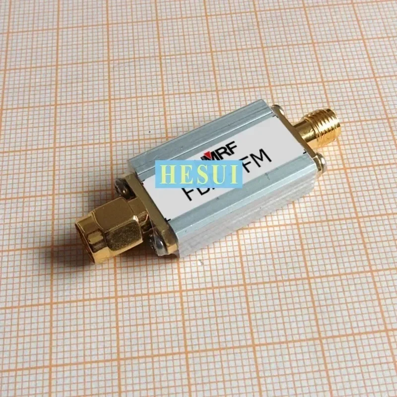 BSF Filter RF 88MHz~ 108MHz Module LC band block filter, FM FM broadcast signal dedicated attenuator, SMA interface Module Board