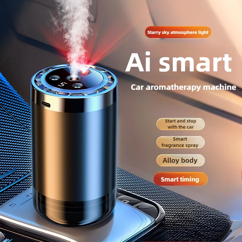Car Diffuser Humidifier 5 Modes Car Humidifier Aromatherapy Diffusers Car Odor Eliminator For Automobile Home Office Bedroom