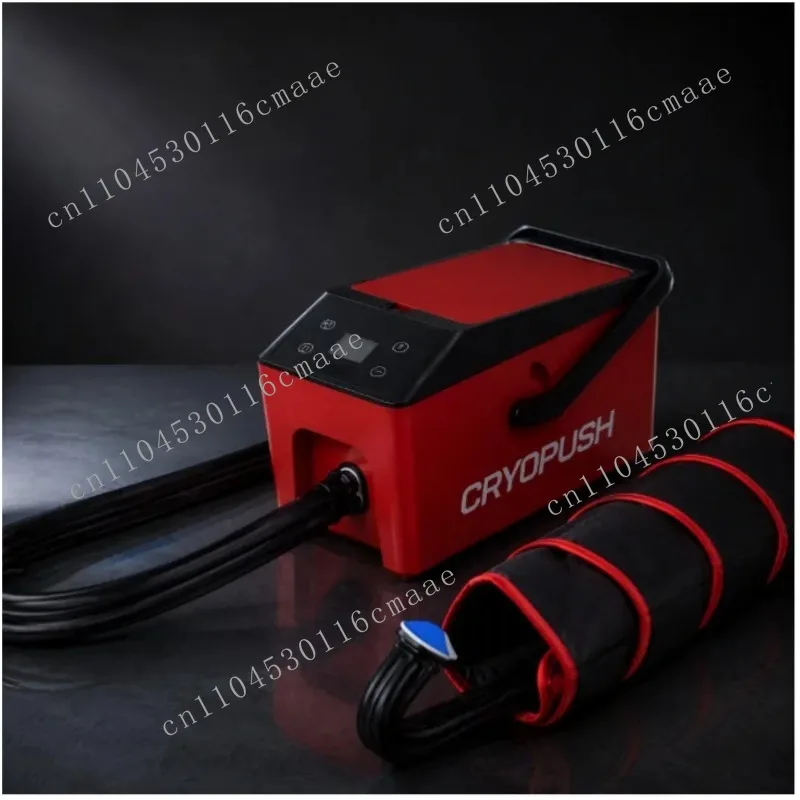 CryoPush Ice Compression Therapy Machine Cold Therapy Leg Wrap Recovery System Post Workout Device