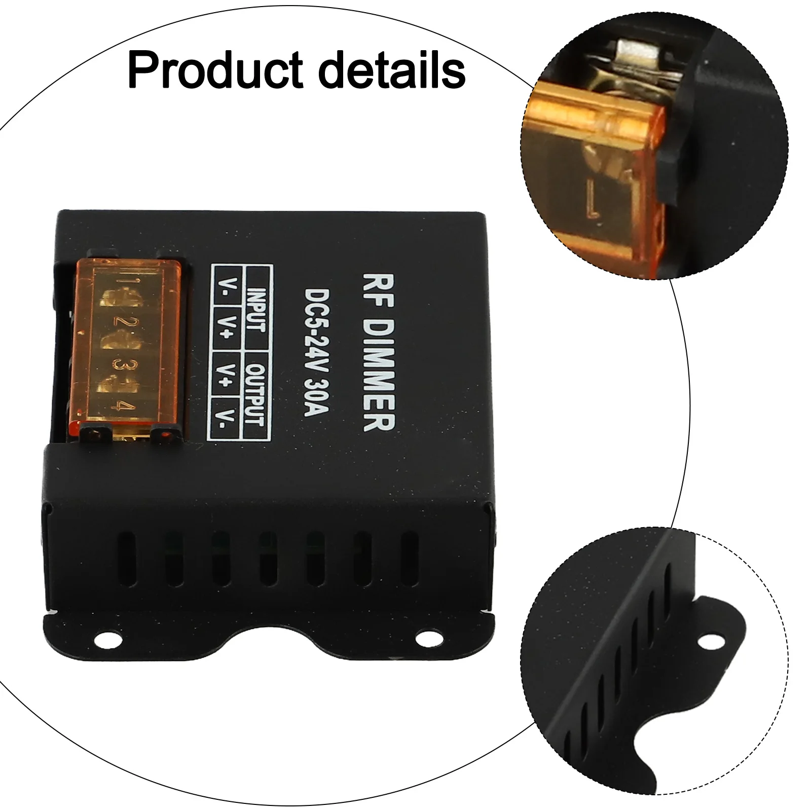 30 Meters Remote Control Distance Dimmer Light Strip Dimmer Light Strip Dimmer Remote Control Functionality Stable Lighting