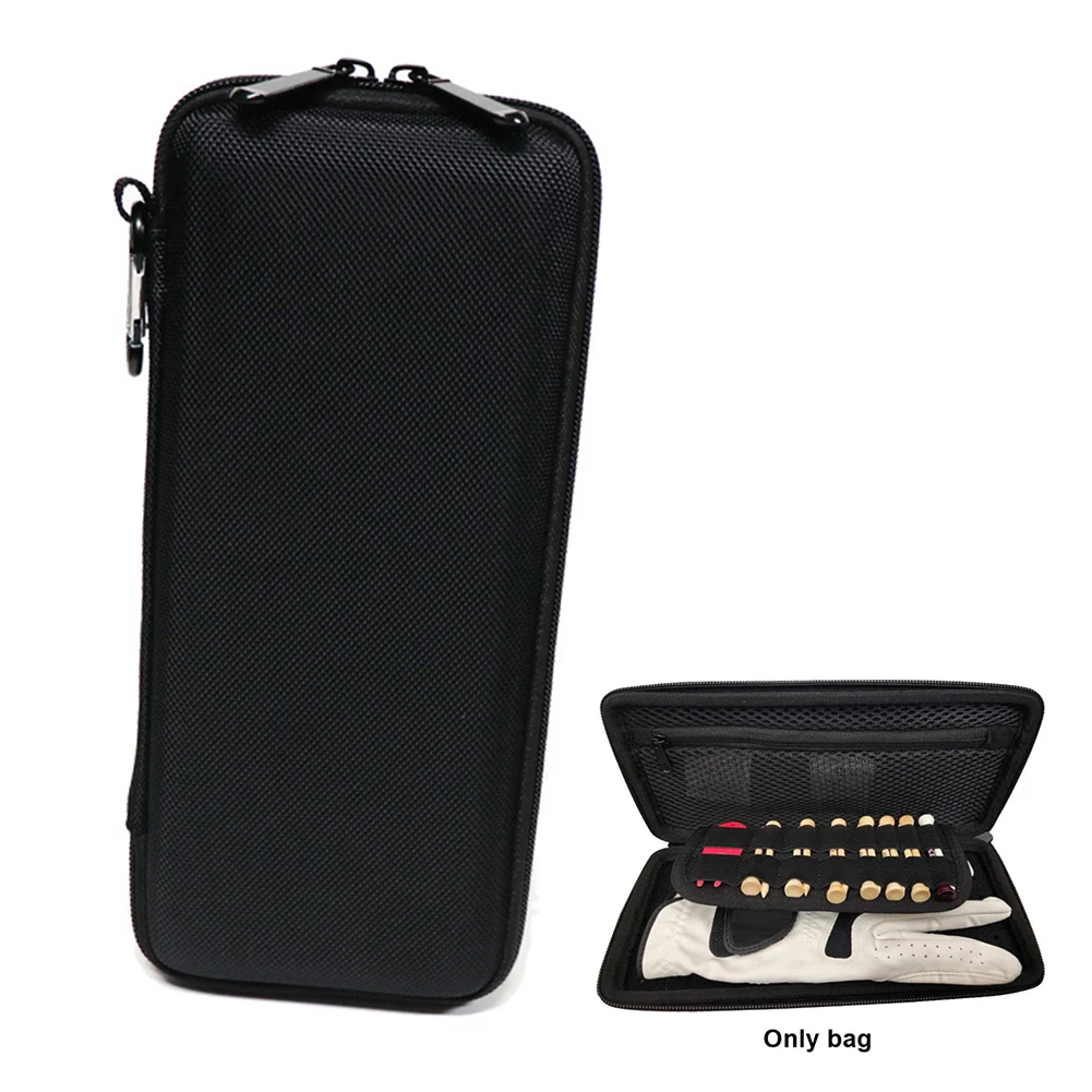 

EVA Golf Glove Holder Hard Shell Storage Box Tees Markers Golf Accessories Bag Golf Accessories Sorting Box
