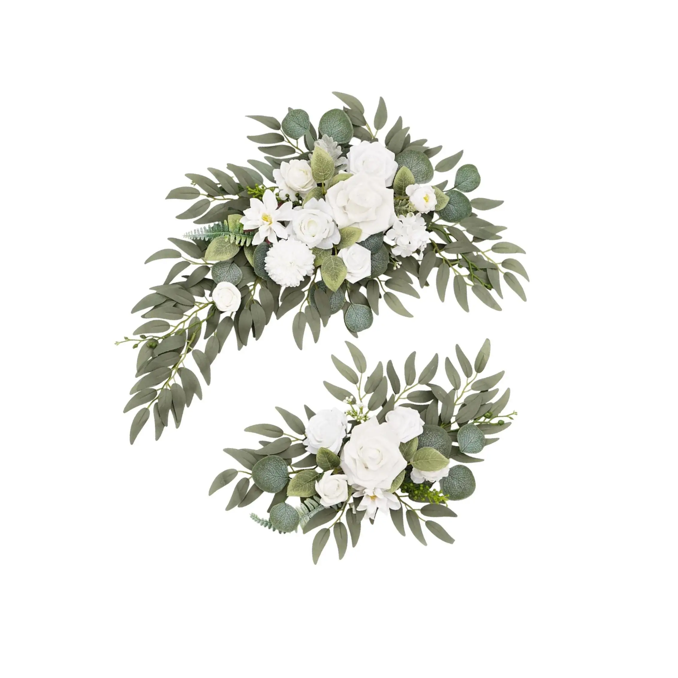 

Ceremony Reception Backdrop Theme Modern Wedding Arch Flowers Celebrating Love And Togetherness [2 Piece Set
