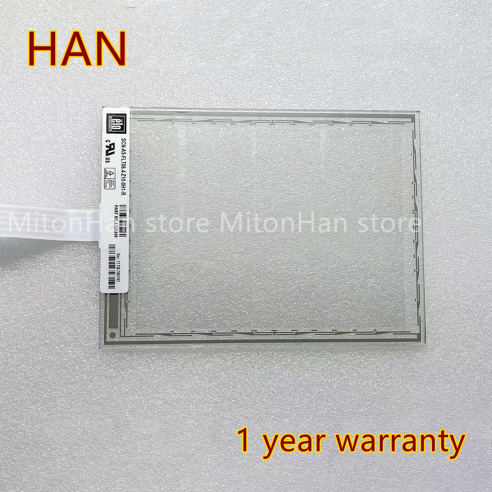 

ELO E728349 SCN-A5-FLT06.4-Z10-0H1-R Touch Panel Screen Glass For AVALON FM20 FM30 Monitor ELO E728349 Digitizer