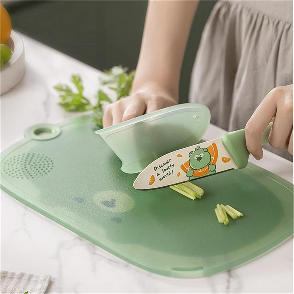 Cutting Board Mildew-proof And Antibacterial Household Fruit Cutting Board Food-grade Supplement Small Sticky Board