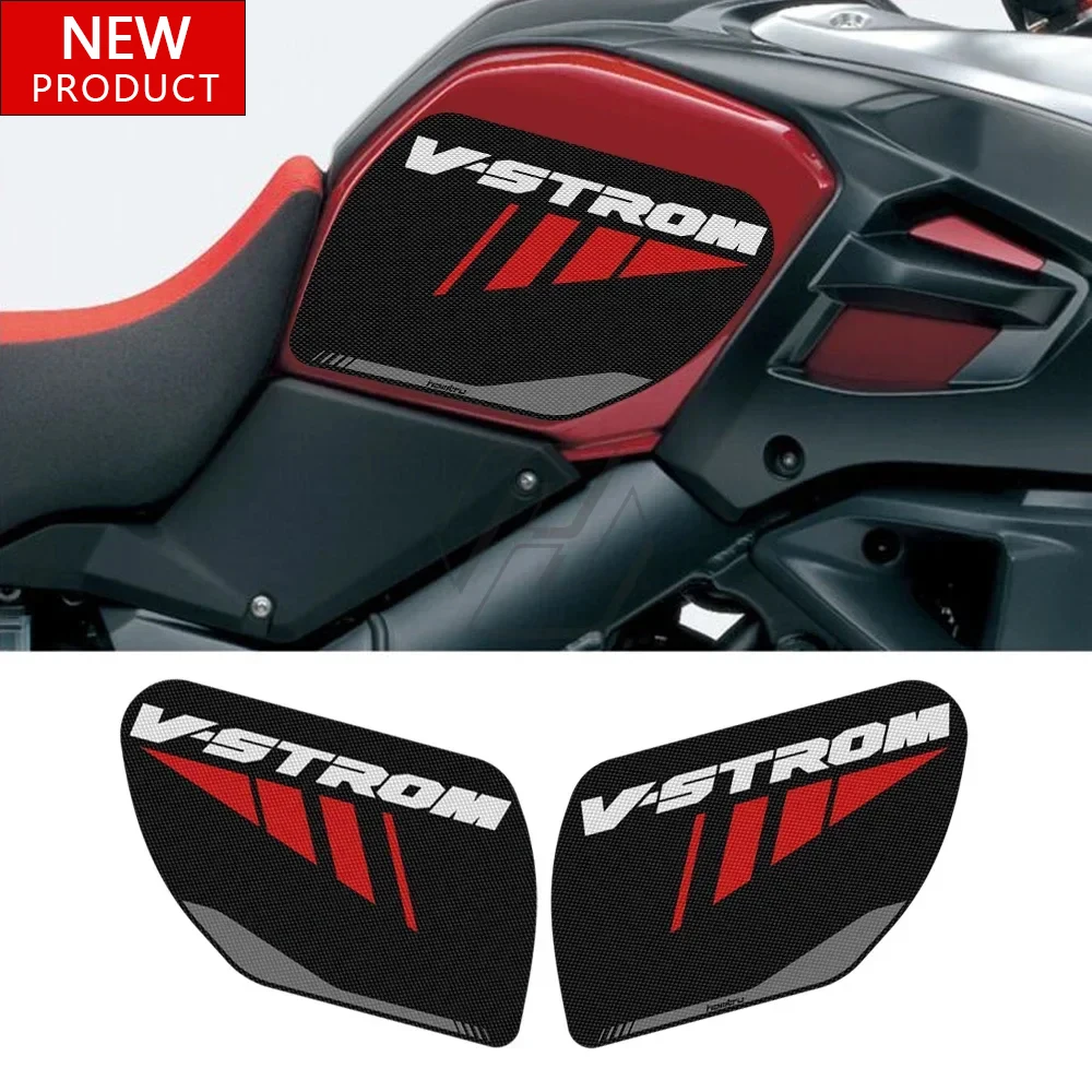 

Для Suzuki V-STROM 1000 XT ABS 2017-2020 модификация мотоцикла, боковая накладка на бак, комплект накладок для защиты коленей на боковой панели