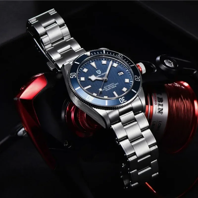 PAGANI DESIGN Luxury New Men\'s Fully Automatic Mechanical Watches Waterproof Luminous Fashion Sapphire Glass Business Watch 1671