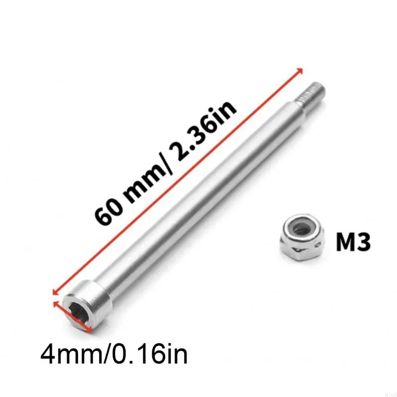 97qd 4 pc per pin cerniera in acciaio indurito con noci compatibili con auto controllo telecomandata