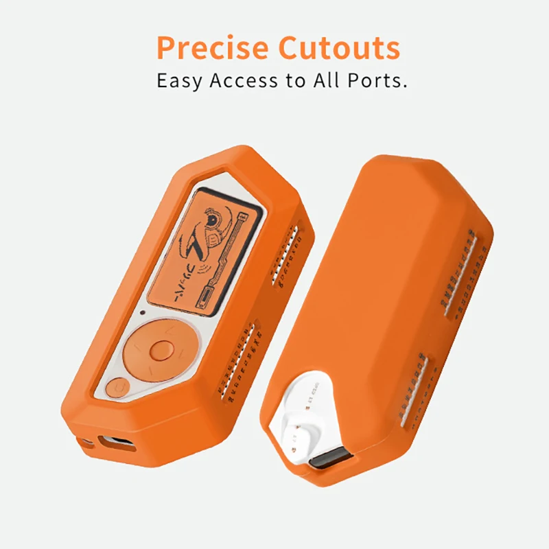 Silicone Protective Case For Flipper Zero Game Console Protective Cover Anti-slip Case For Flipper Zero Game Accessories