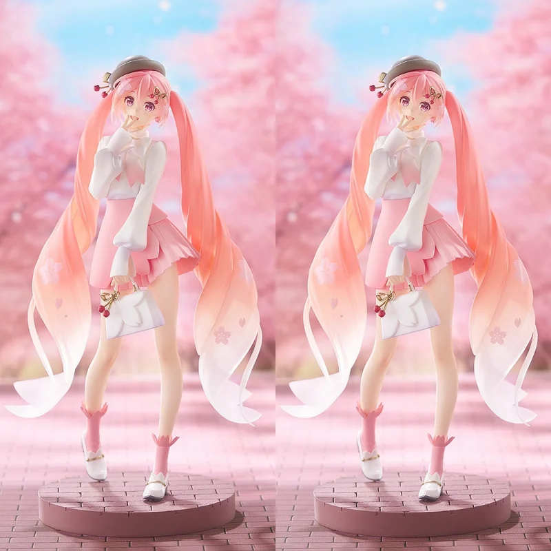 

Original 23Cm SMILE VALUE 2025 Hatsune Miku Action Figure Toys For Kids Gift Collectible Model Ornaments