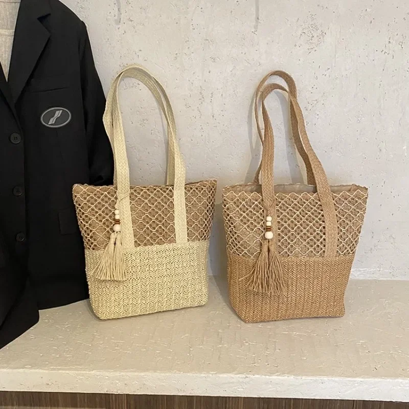 

High-End Casual Classic Diaper Bags For Women Minimalist Vintage Shoulder Bag Simple Leather Commuter Bag Trendy Designer Tote