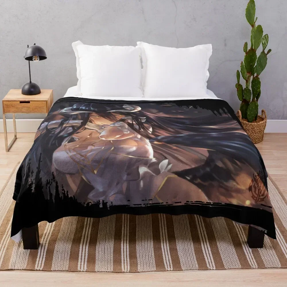 

Albedo - Overlord Throw Blanket Durable Warm Blanket for Daily Home Use