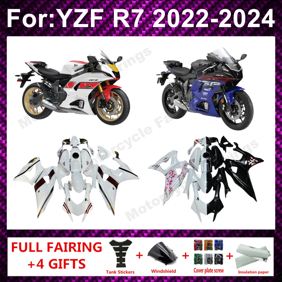 NEW ABS Motorcycle full Fairing Kit fit For YZF R7 YFZ-R7 2022 2023 2024 2025 22 23 24 25 Bodywork Fairings kits zxmt