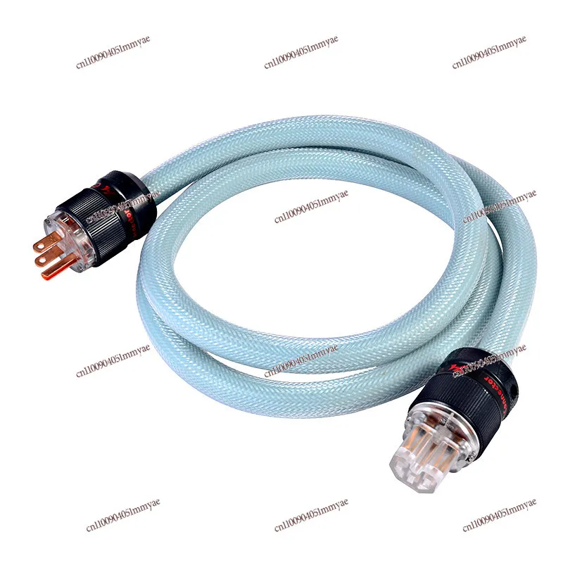 High Purity Silver Plated Pure Copper Hi-Fi Power Cable For Audio Power Amplifier 50M Professional Audio Connecting Wire