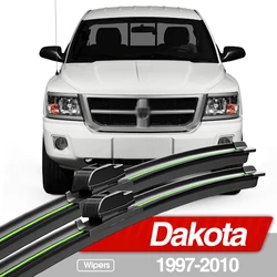 For Dodge Dakota 1997-2010 Front Windshield Wiper Blades 2pcs Windscreen Window Accessories 1998 2000 2002 2004 2006 2007 2008
