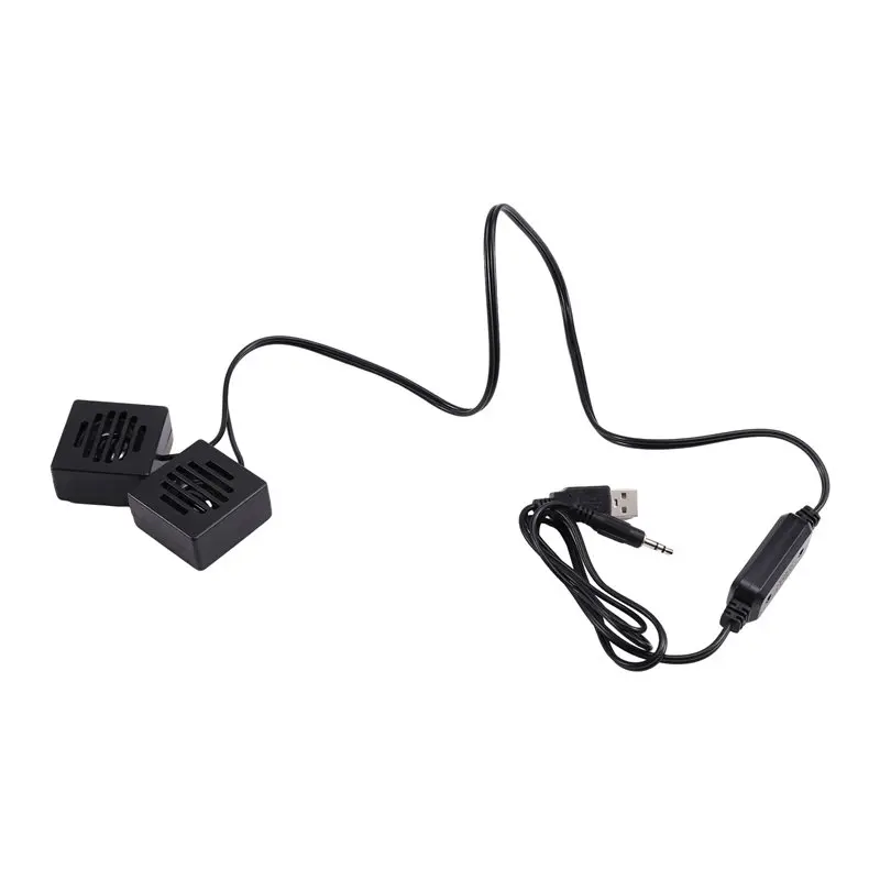 

Мини-динамик B49C для компьютера, USB-стереодинамик с проводным подключением, универсальный объемный звук для ноутбуков
