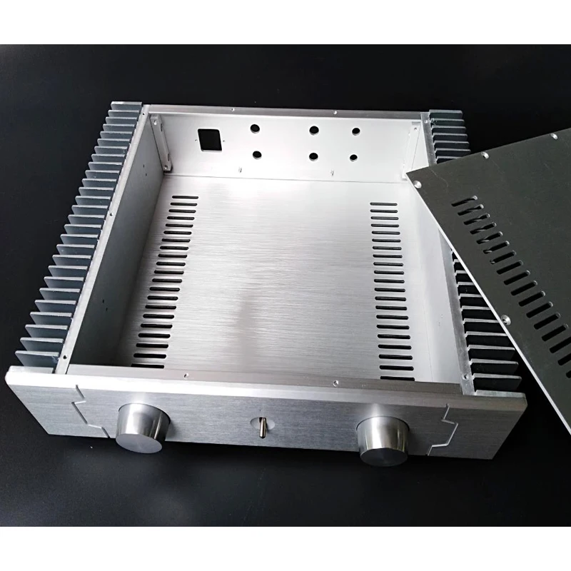 KYYSLB 430*90*308 мм полностью алюминиевый корпус усилителя, корпус SD4309B, корпус усилителя внешнего охлаждения небольшого класса A