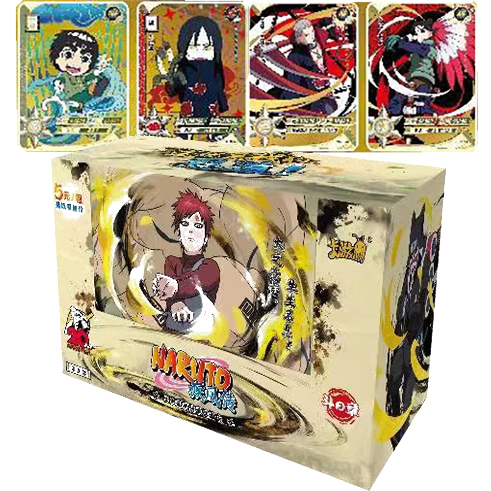 

Wholesale Kayou NARUTO Card For Children Sarutobi Asuma Yūhi Kurenai Exquisite Sand Gold Limited Game Collection Card Kids Toys