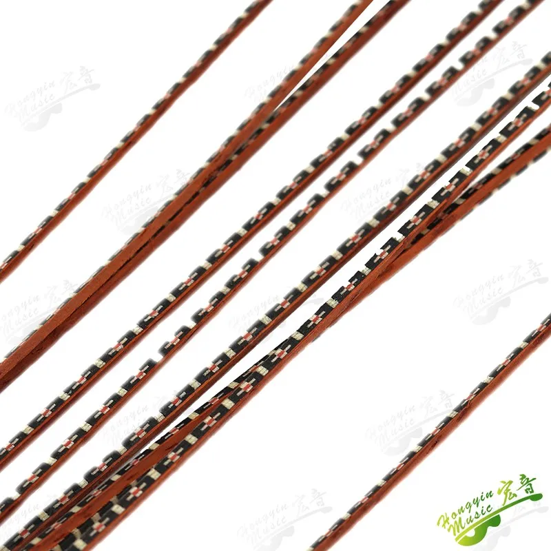 20Pcs 400mm Guitar Binding Flexible Purfling Inlay Decorative line around guitar For Guitar Ukulele Mandolin