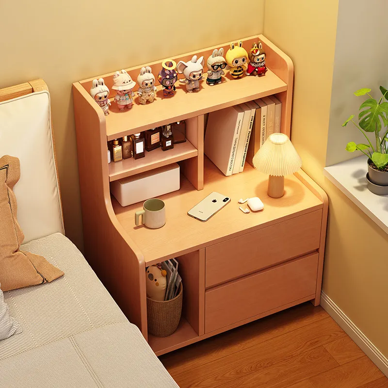 

Compartment Luxury Nightstands Nordic Organizer Modern Bedroom Nightstands Bookshelf Dresser Szafka Nocna Sypialnia Furniture