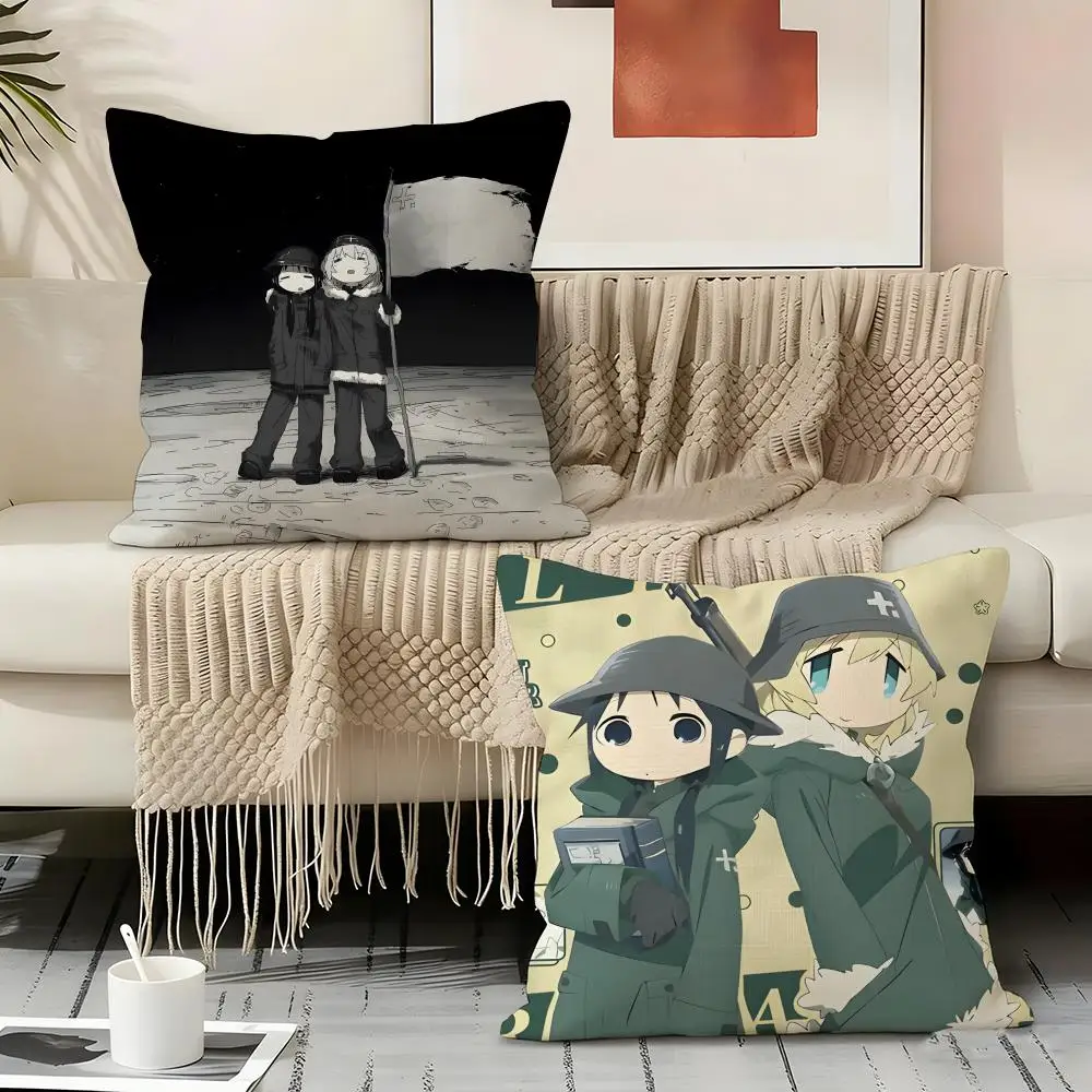 Girls' L-Last Tour Pillow Case Pillowcase, Double-sided Printed, Sofa Cushion, Bedroom Headboard Pillow