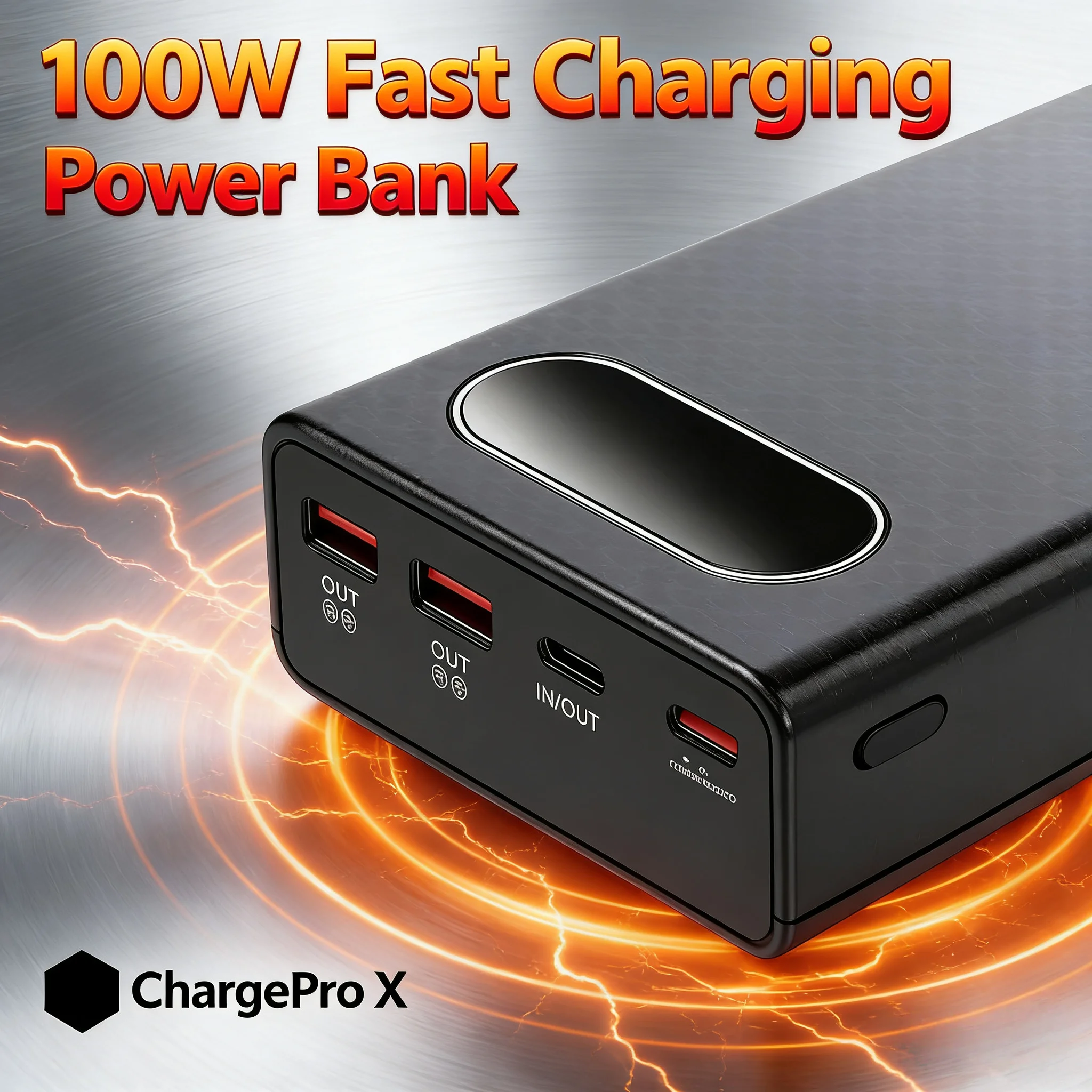 6×21700 Battery Outdoor Case, PD100W Fast Charging Winter-Durable, DIY Large Capacity Shell