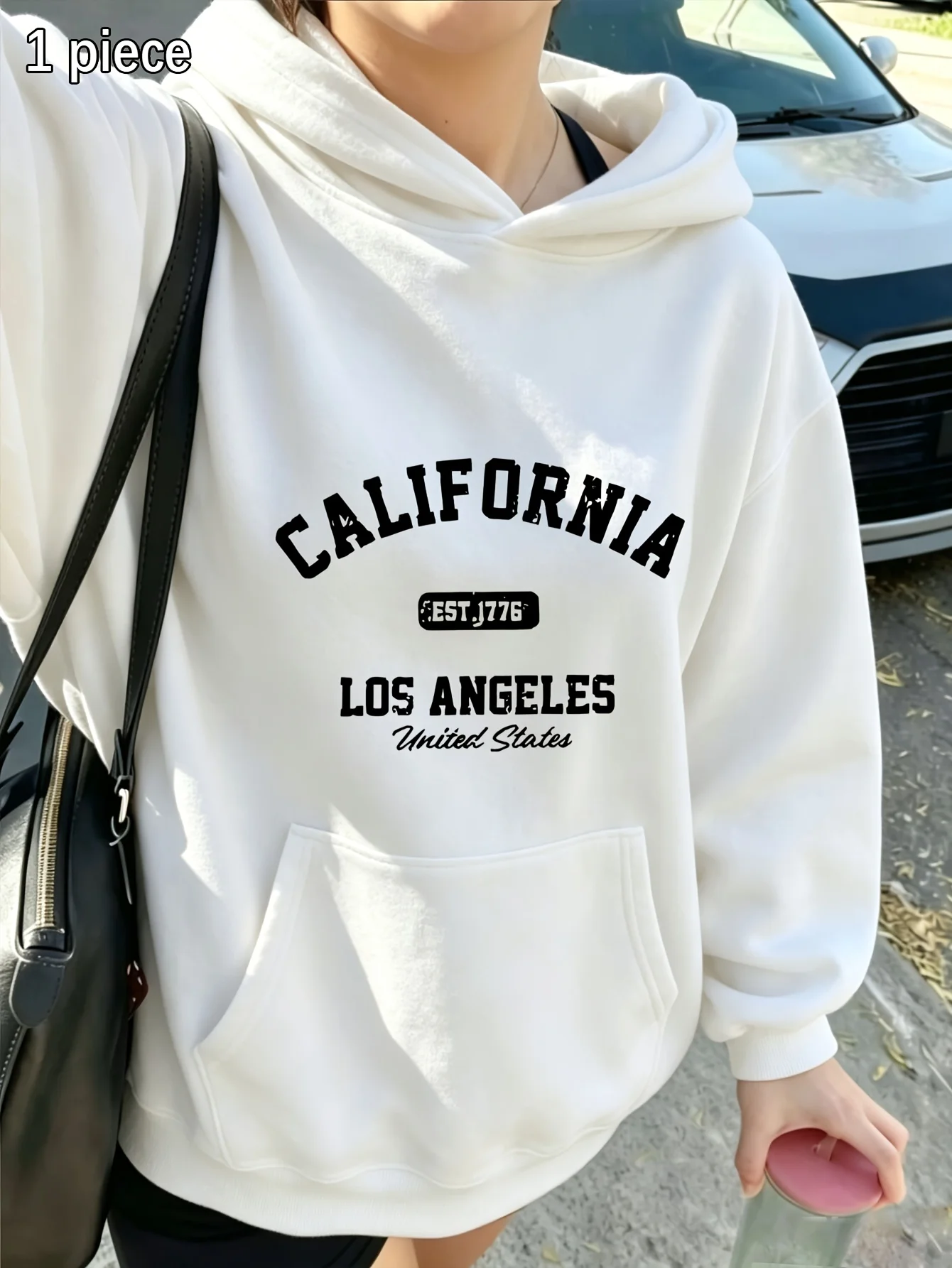 Korean Style Niche Design, High-end Trend, Simple and Versatile, Daily Leisure, College Style, Letter Pattern Printed Design Top