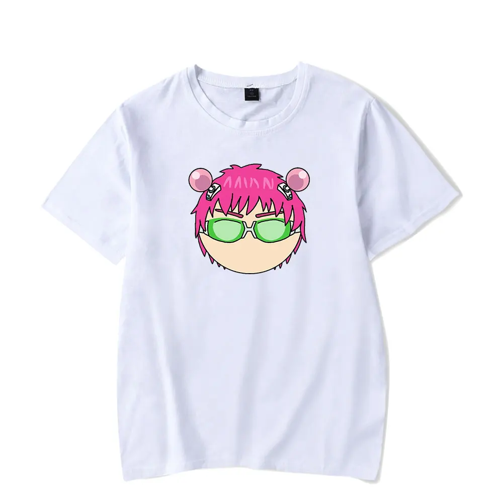 The Disastrous Life of Saiki K TShirt Unisex Vintage 90s T-Shirt Men and Woman Short Sleeve Harajuku Funny TShirt Tops Women