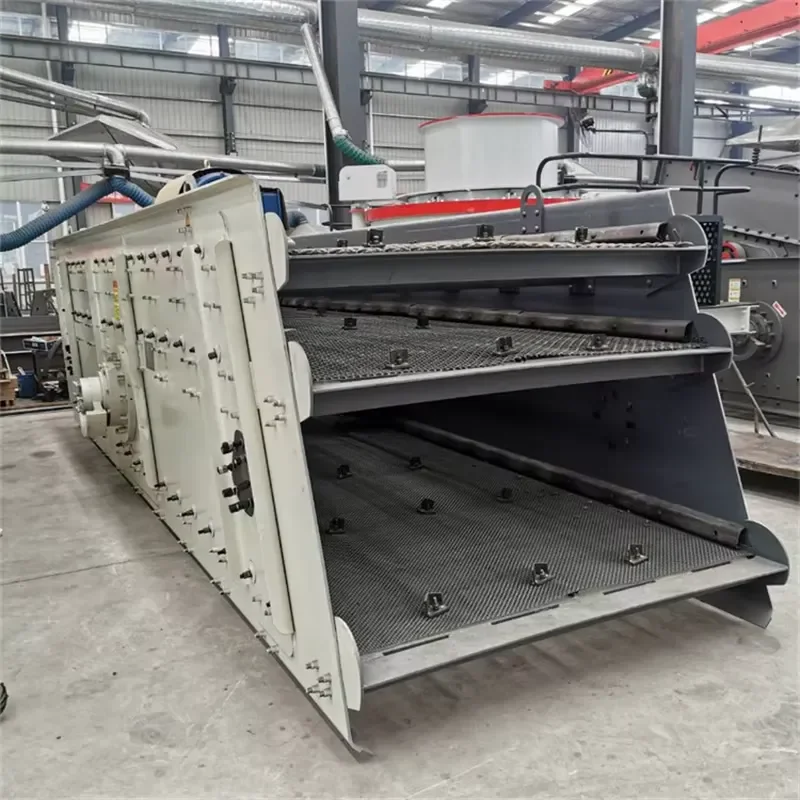 10-30t/h Large Processing Capacity Silica Sand Sieving Machine Industrial Salt Vibrating Screen