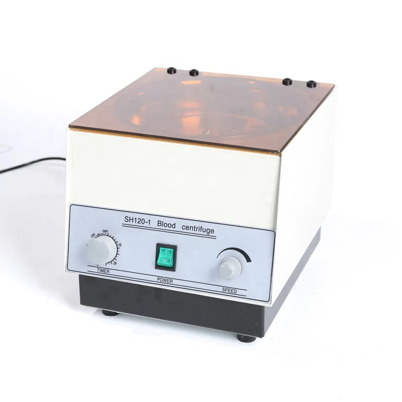 

75mm 24 Capillary Tubes Brushless Motor Lab Centrifuge Machine Micro Hematocrit Centrifuge SH120