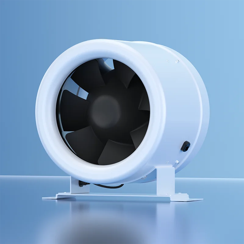 مروحة تهوية عادم 8 بوصة مع محرك EC