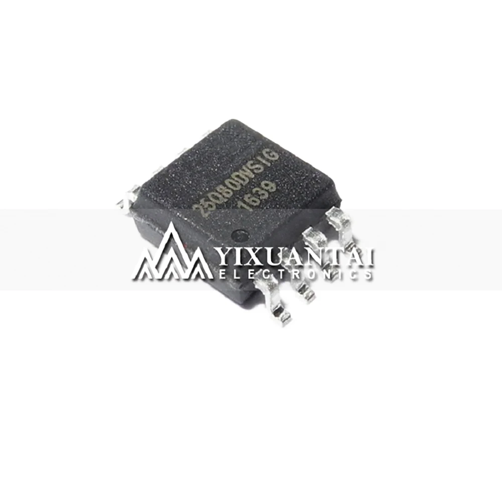 10pcs/lot  W25Q80DVSSIG  25Q80DVSIG  IC FLASH 8MBIT SPI/QUAD 8SOIC  New Original