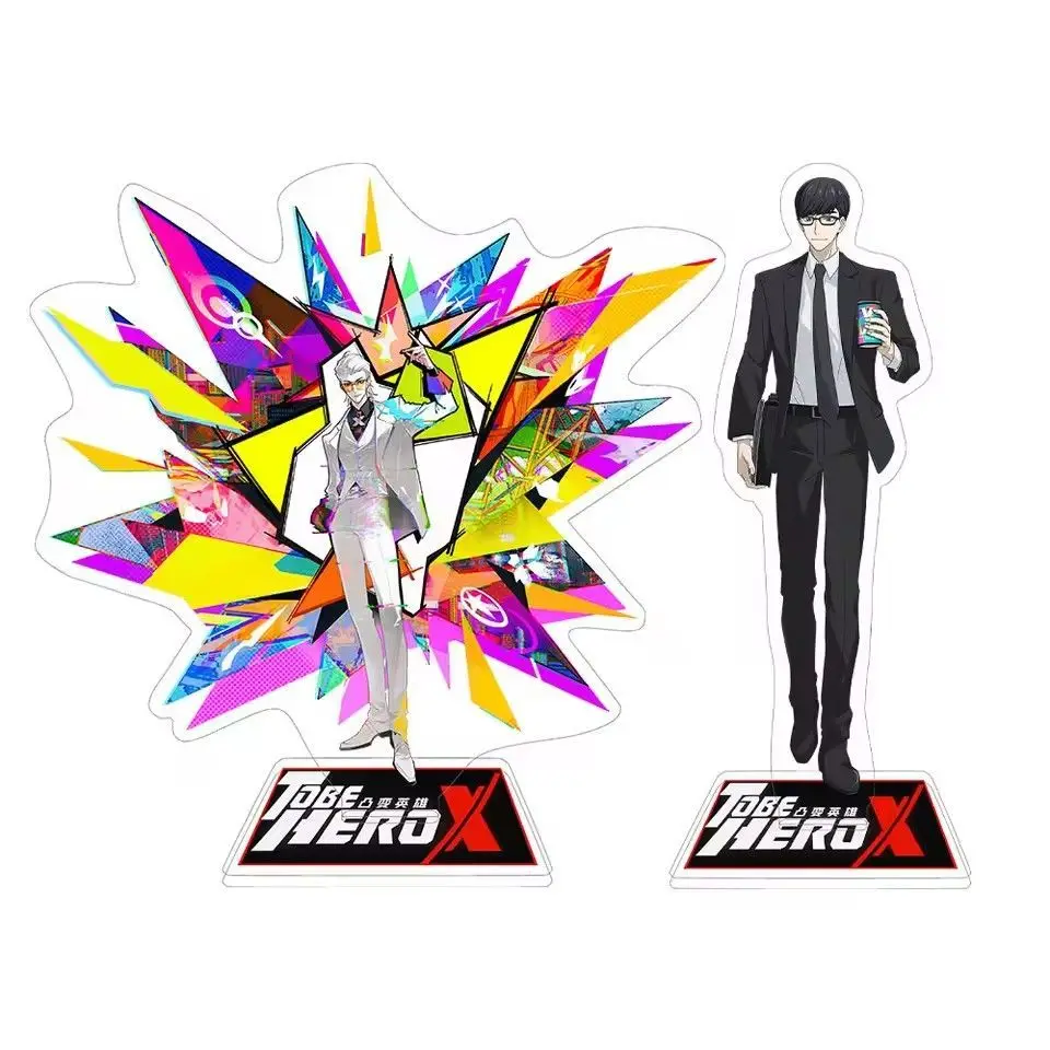 

Anime TO BE HERO X Acrylic Character X Loli Lucky Cyan Ghostblade Standing Model Base Desktop Decoration Gift
