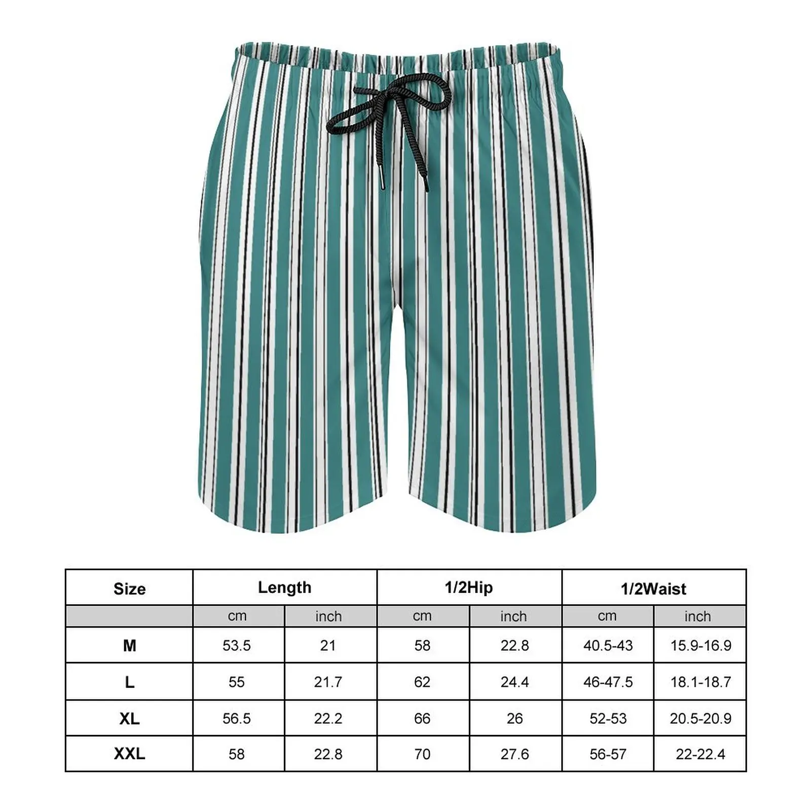 New Style Hawaiian men's Board Short Swim Swim Green Streak coulisse stampe grafiche pantaloncini larghi Casual da vacanza ad asciugatura rapida