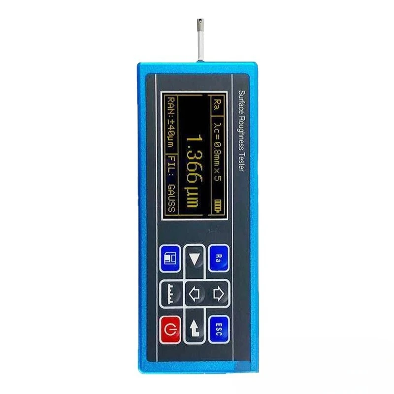Handheld Surface Roughness Meter High Precision Metal Housing Portable Smoothness Detection Metal Meter