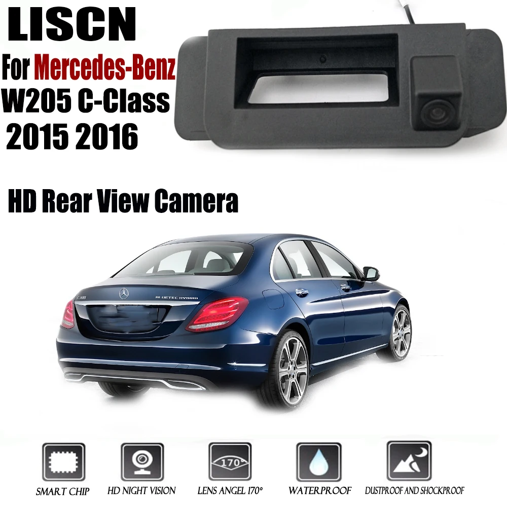 

Car Rear View Camera For Mercedes-Benz W205 C-Class 2015 2016 Instead of Original Factory Trunk Handle Camera / Reversing camera