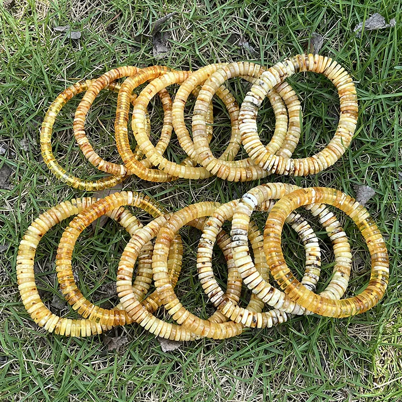 Real Amber Bracelets for Women Gift Wholesale Unique 100% Original Handmade Dividers 2025 New Natural Baltic Stone Diy Jewelry - view 6