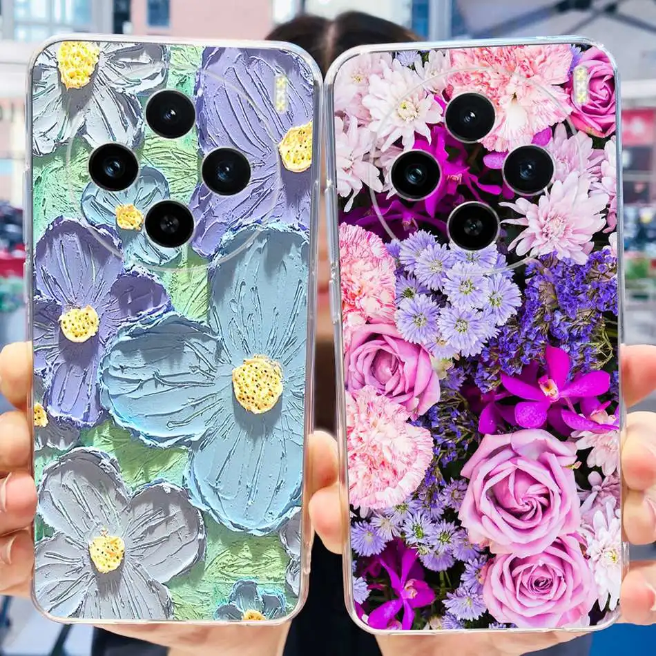 For Vivo X100 Case Vivo X100 Pro 5G 2024 Fashion Pattern Soft Silicone TPU Slim Phone Cover For VivoX100 X 100 X100Pro