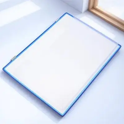 

Hanging Organizer Transparent Plastic Document Storage Bag Wall Mounted File Holder for Home Office Study for Books