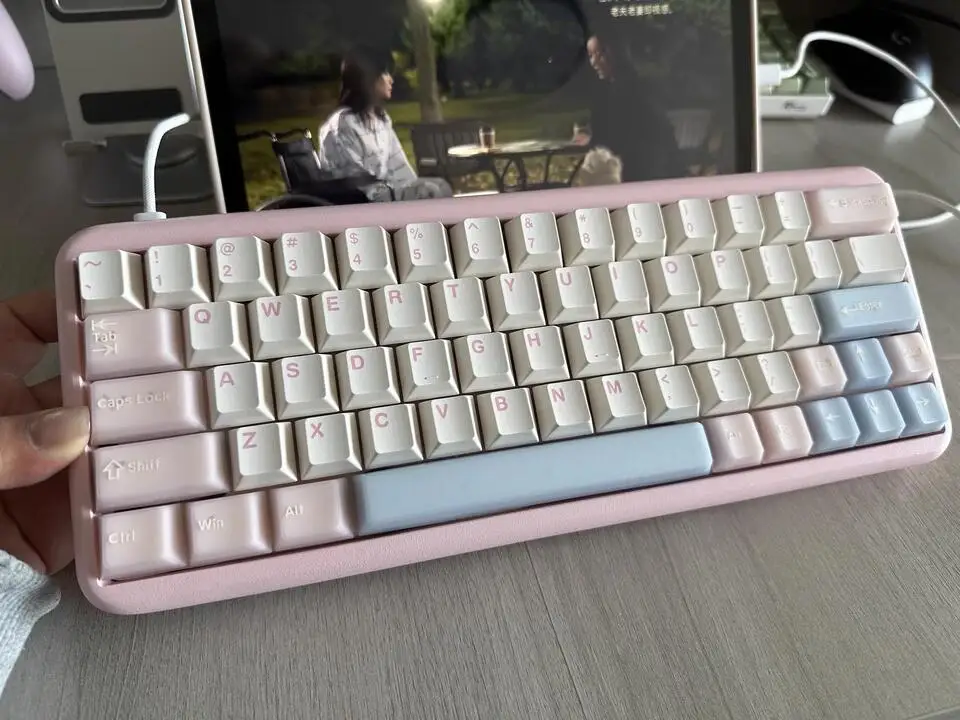 GH60 Keyboard Case 60% Mechanical Keyboard Shell DIY Custom CNC Aluminum AULA/hm66 Case for wooting Gaming Keyboards PC Gamer