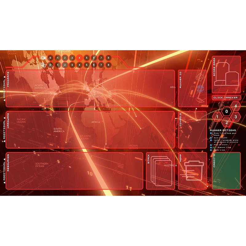 

Коврик игровой AN-Runner с принтом зон, игровой коврик для настольных игр, карт, игр, Таро коврик для DTCG YGO MGT TCG