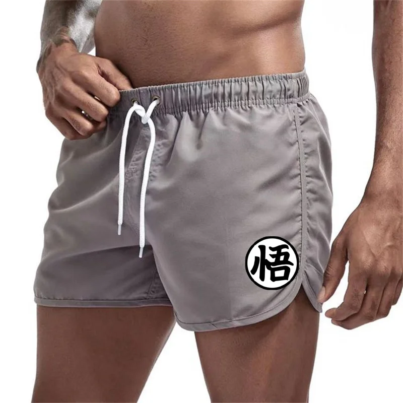 Roupa de banho sexy masculina para natação, cuecas masculinas, shorts de praia, roupas esportivas, shorts de surf, maiô novo, 2022